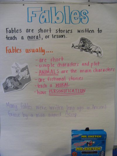 Recounting Fables FREEBIE - Mandy's Tips for Teachers