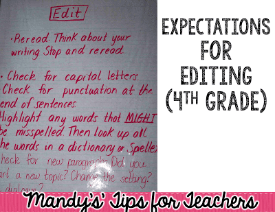 Make Editing and Revising Easier in 2nd Grade!