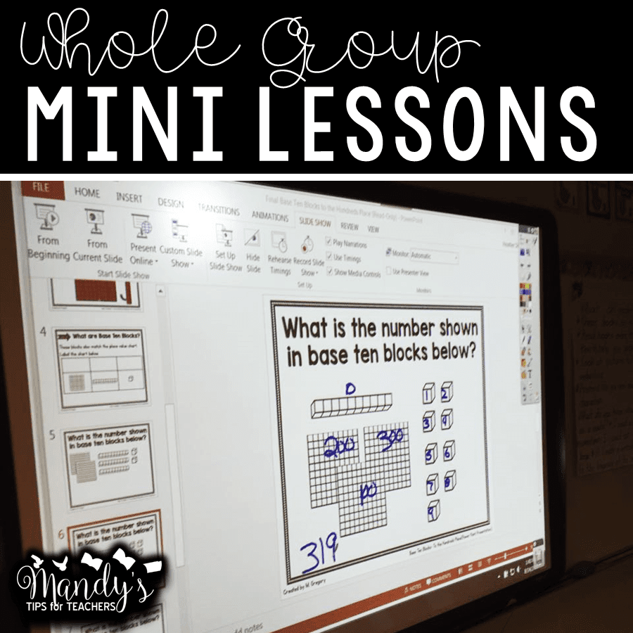 Interactive Mini Lessons for Place Value