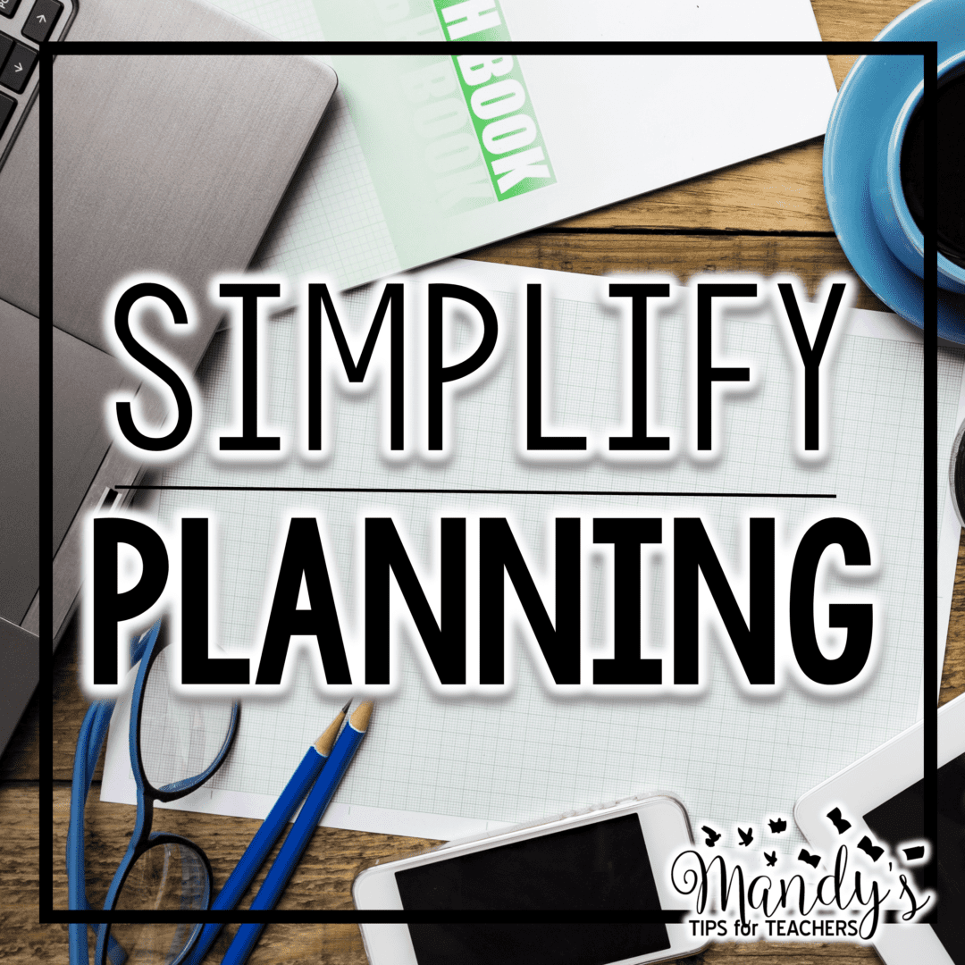 Simplify your lesson planning