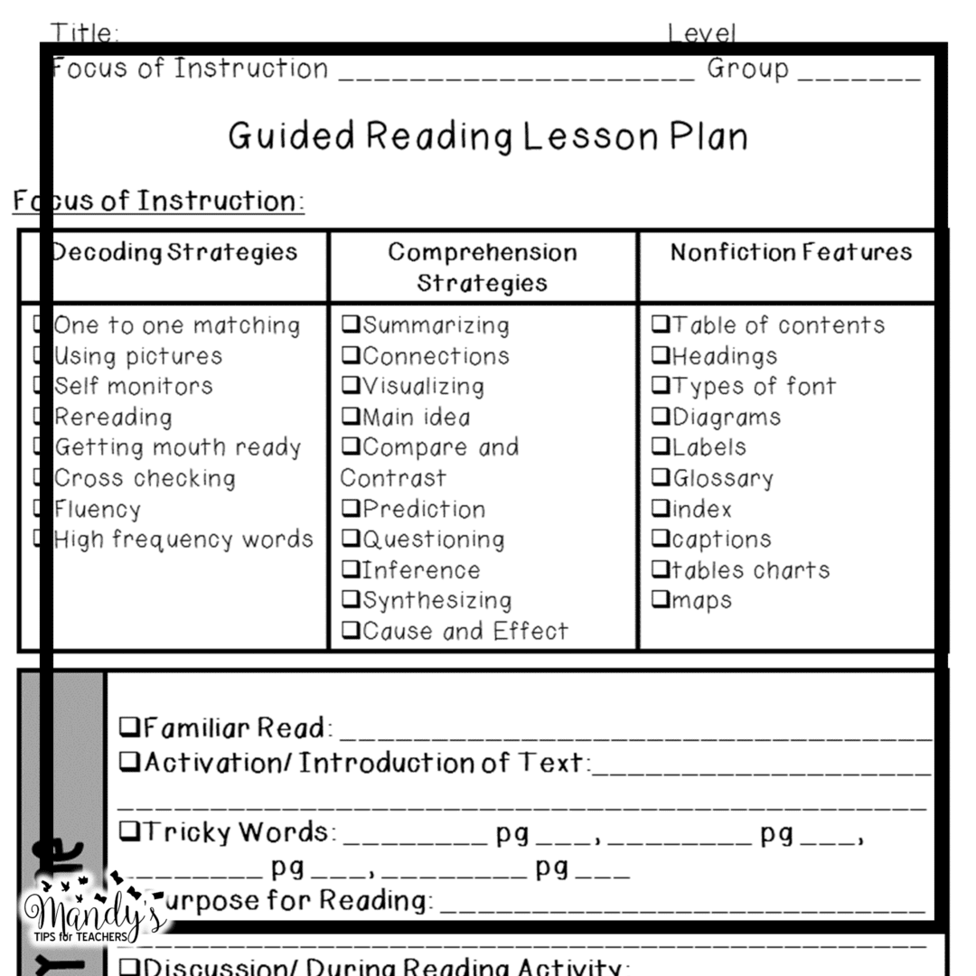 Simplify Planning Mandy S Tips For Teachers