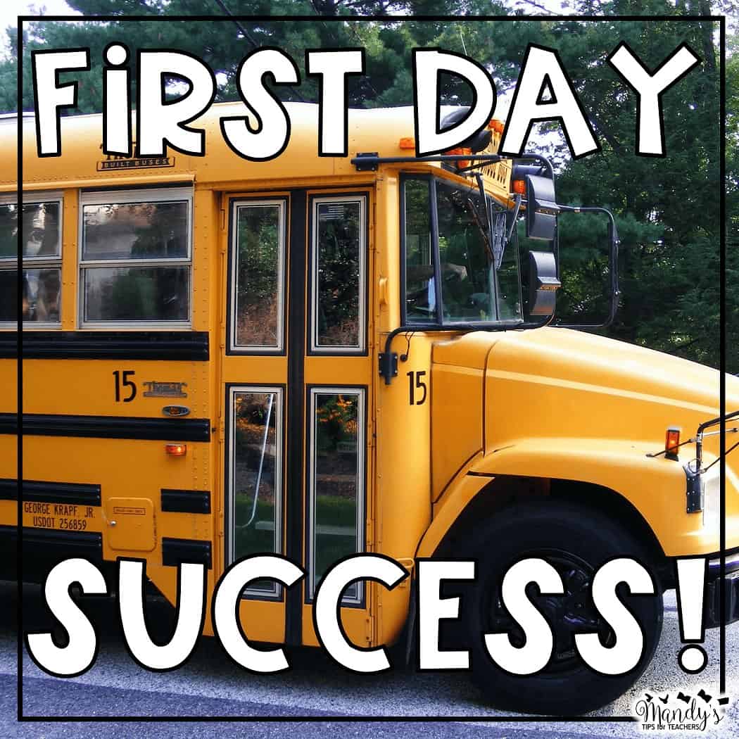 First Day of School Must Dos for kids poster