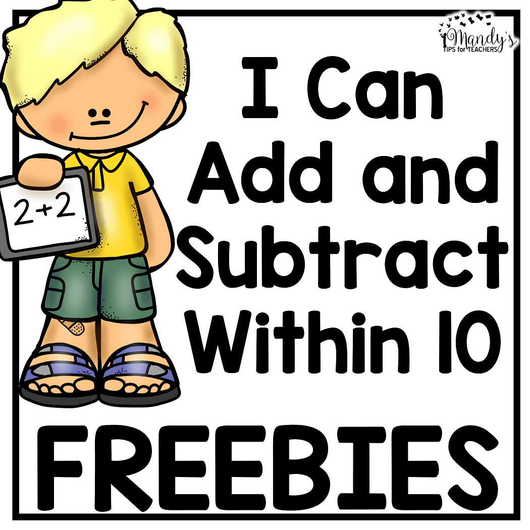 I Can Add and Subtract Within 10